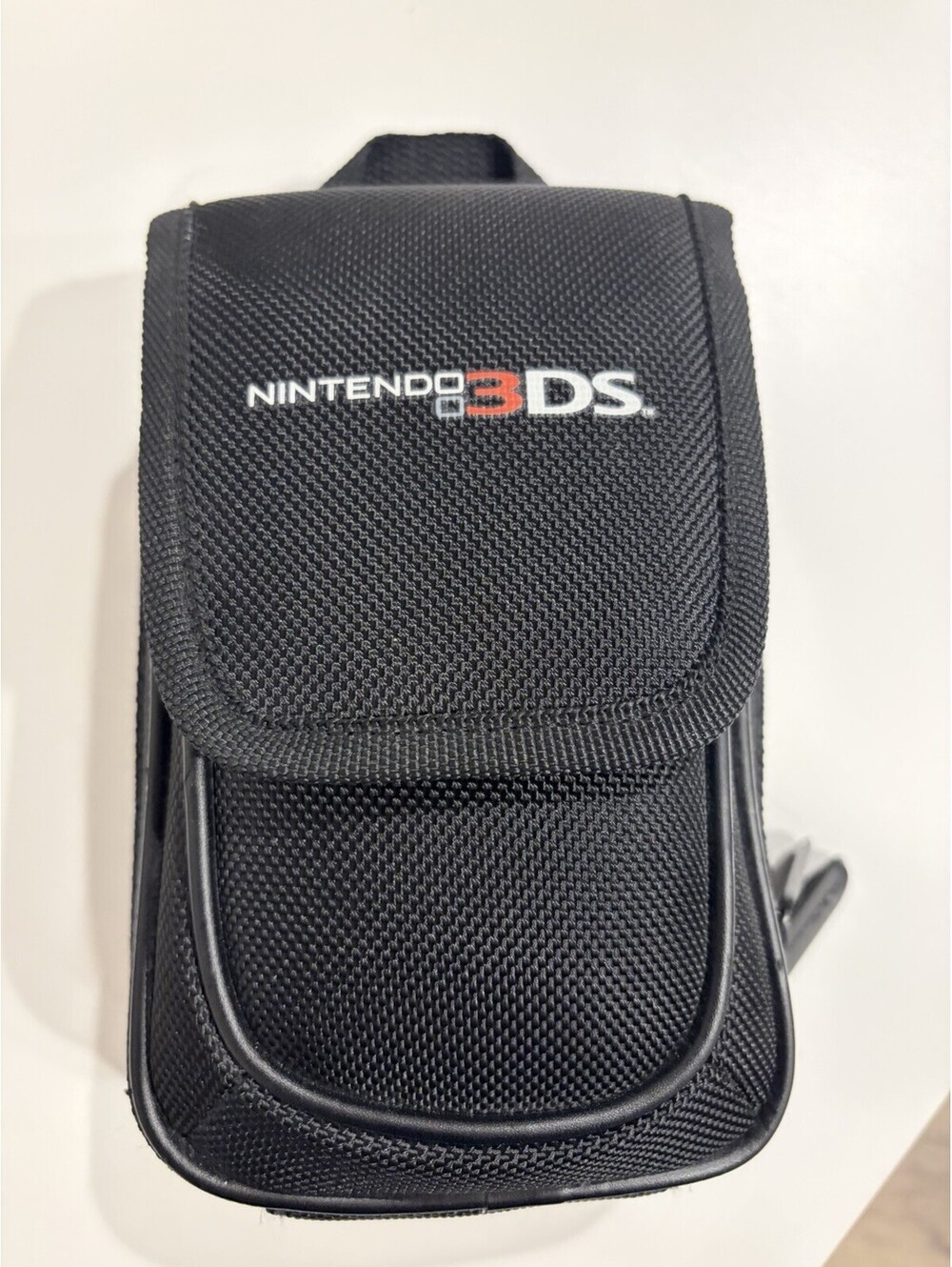 Nintendo 3DS Soft Carrying Zipper Case Black for Console Storage Travel